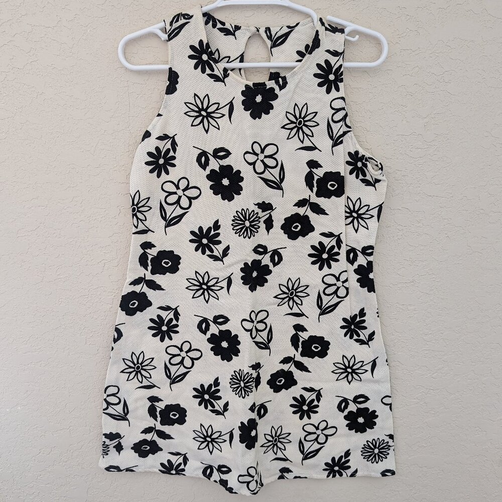 Vintage California Concepts Cotton Dress Keyhole Size 9 90s Y2K 00s